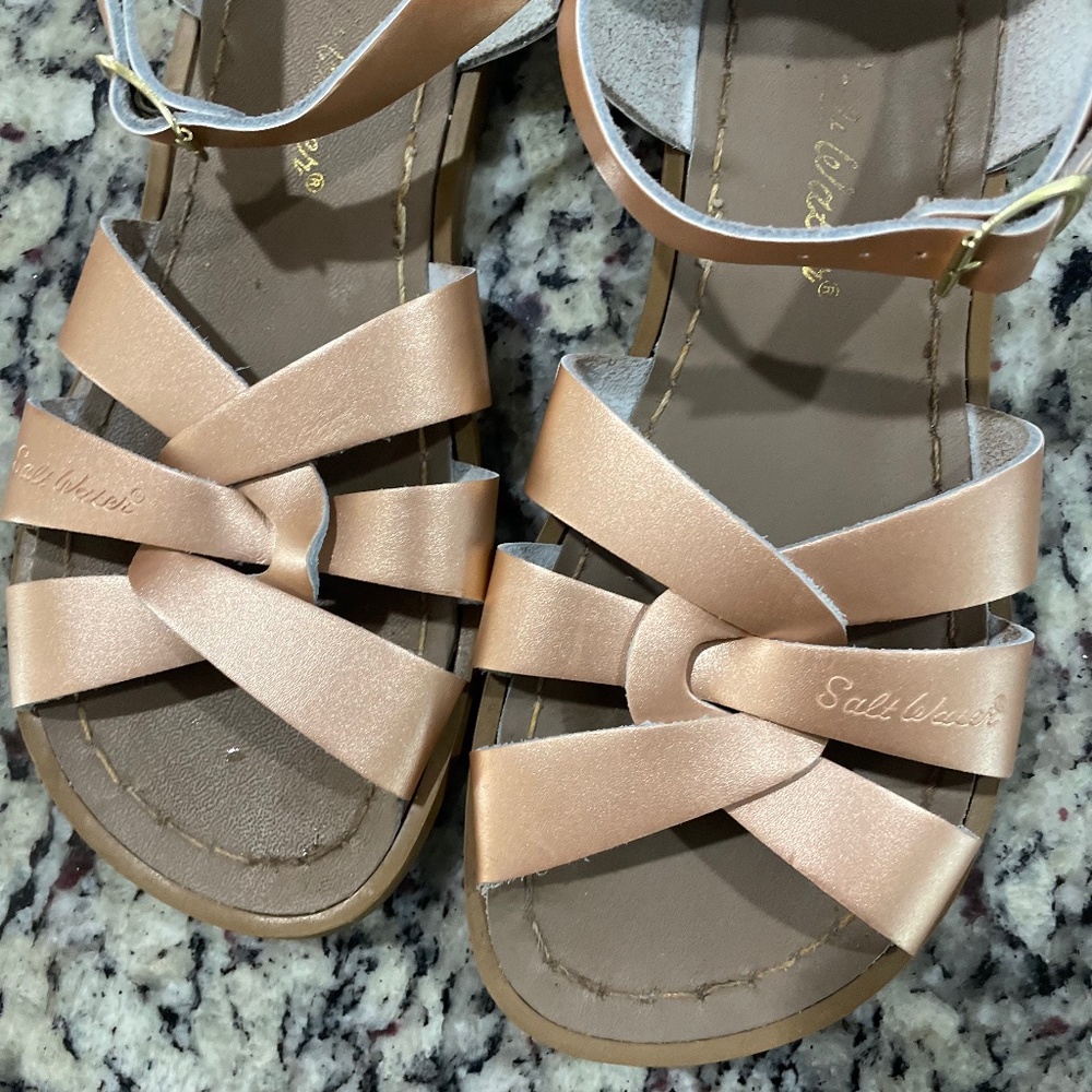 Salt water sandals